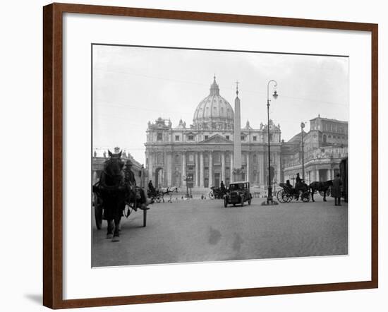 Rome, the Vatican-null-Framed Photographic Print
