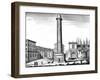 Rome, Trajan Column C1760-null-Framed Art Print