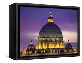 Rome, Vatican City listed as World Heritage by UNESCO,-Sylvain Sonnet-Framed Stretched Canvas