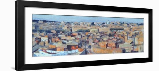 Rome, View from the Spanish Academy on the Gianicolo, 1968-Izabella Godlewska de Aranda-Framed Giclee Print