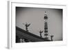 Rome vs Paris-Giuseppe Torre-Framed Photographic Print