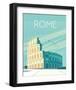 Rome-Omar Escalante-Framed Art Print