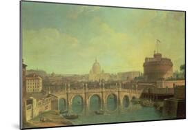 Rome-Vanvitelli (Gaspar van Wittel)-Mounted Giclee Print