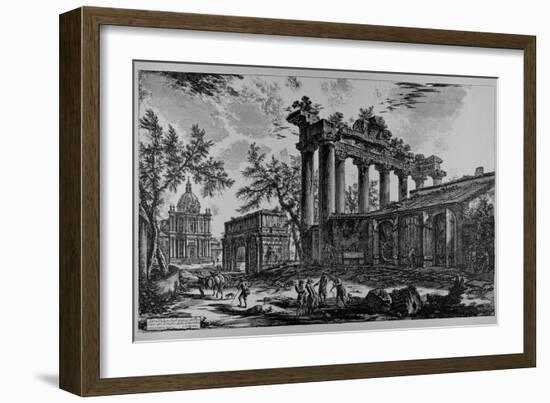 Rome-Giovanni Battista Piranesi-Framed Giclee Print