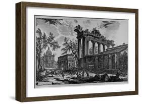 Rome-Giovanni Battista Piranesi-Framed Giclee Print