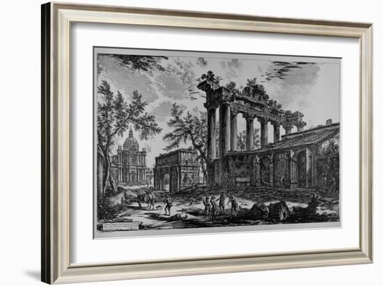 Rome-Giovanni Battista Piranesi-Framed Giclee Print