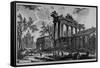 Rome-Giovanni Battista Piranesi-Framed Stretched Canvas