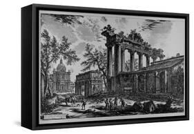 Rome-Giovanni Battista Piranesi-Framed Stretched Canvas