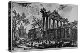 Rome-Giovanni Battista Piranesi-Stretched Canvas