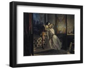 Romeo and Juliet, 1830s-Karl Brüllow-Framed Premium Giclee Print