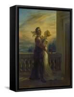 Romeo and Juliet, 1845-Eugene Delacroix-Framed Stretched Canvas