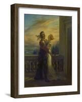 Romeo and Juliet, 1845-Eugene Delacroix-Framed Giclee Print