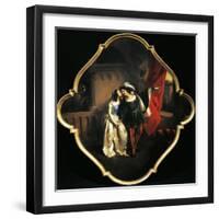 Romeo and Juliet, 1850-1874-Angelo Inganni-Framed Giclee Print