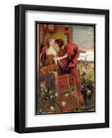 Romeo and Juliet, 1868-71-Ford Madox Brown-Framed Premium Giclee Print