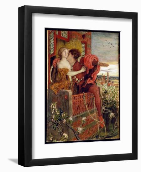Romeo and Juliet, 1868-71-Ford Madox Brown-Framed Premium Giclee Print
