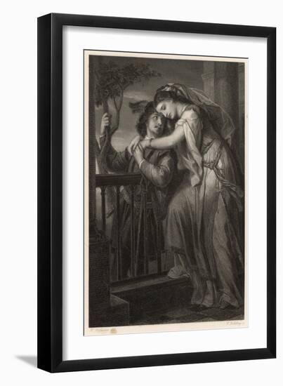 Romeo and Juliet, Act II Scene II: The Balcony Scene-G. Goldberg-Framed Art Print