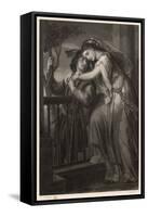 Romeo and Juliet, Act II Scene II: The Balcony Scene-G. Goldberg-Framed Stretched Canvas