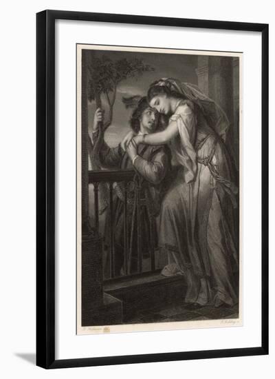 Romeo and Juliet, Act II Scene II: The Balcony Scene-G. Goldberg-Framed Art Print