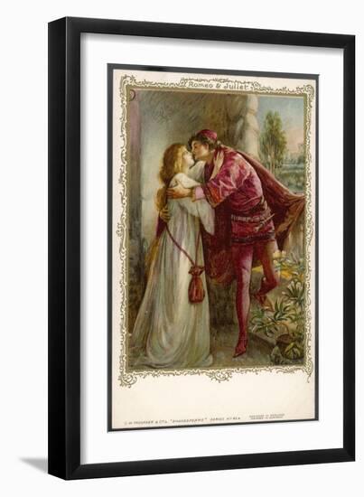 Romeo and Juliet, Act III Scene V: The Dawn Parting-null-Framed Art Print