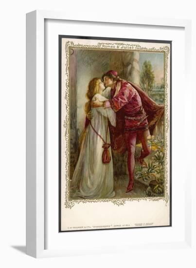 Romeo and Juliet, Act III Scene V: The Dawn Parting-null-Framed Art Print