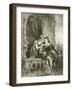 Romeo and Juliet. Act III-Scene V-Felix Octavius Carr Darley-Framed Giclee Print