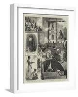 Romeo and Juliet as Performed by Singhalese in Colombo, Ceylon-null-Framed Giclee Print