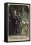 Romeo and Juliet by William Shakaespeare-John Gilbert-Framed Stretched Canvas