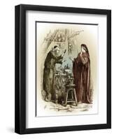 Romeo and Juliet by William Shakespeare-John Gilbert-Framed Giclee Print