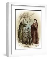 Romeo and Juliet by William Shakespeare-John Gilbert-Framed Giclee Print