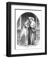 Romeo and Juliet by William Shakespeare-John Gilbert-Framed Giclee Print