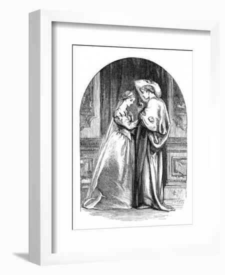 Romeo and Juliet by William Shakespeare-John Gilbert-Framed Giclee Print