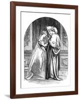 Romeo and Juliet by William Shakespeare-John Gilbert-Framed Giclee Print