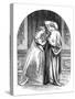 Romeo and Juliet by William Shakespeare-John Gilbert-Stretched Canvas