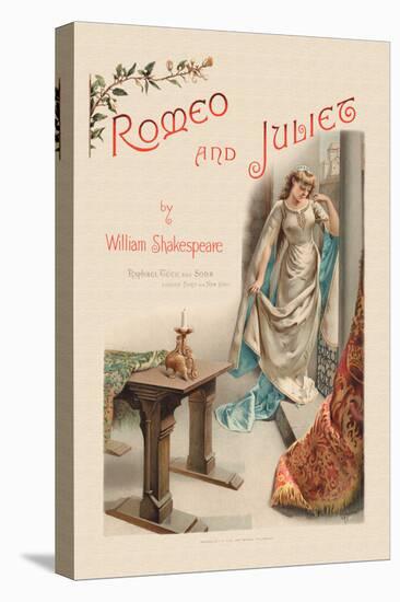 Romeo And Juliet; Juliet's Window-Raphael Tuck & Sons-Stretched Canvas