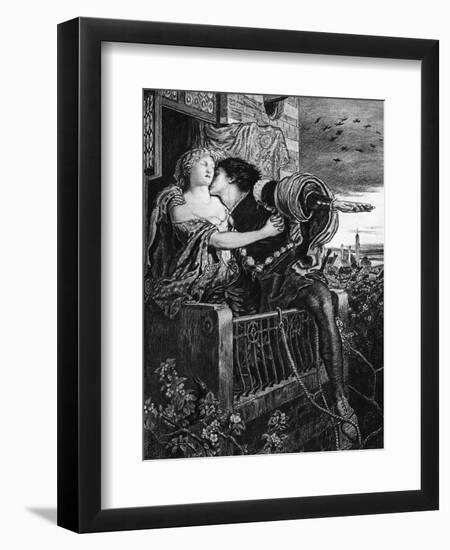 Romeo and Juliet, Late 19th Century-Ford Madox Brown-Framed Premium Giclee Print