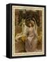 Romeo and Juliet on Balcony-null-Framed Stretched Canvas
