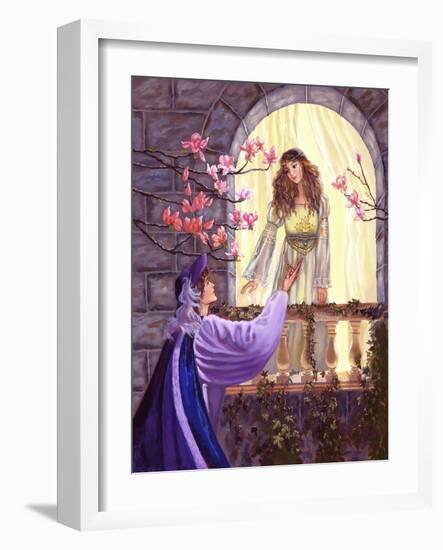 Romeo and Juliet's Balcony-Judy Mastrangelo-Framed Giclee Print