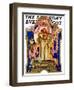 "Romeo and Juliet," Saturday Evening Post Cover, June 8, 1929-Joseph Christian Leyendecker-Framed Giclee Print