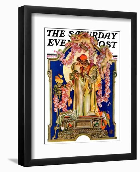 "Romeo and Juliet," Saturday Evening Post Cover, June 8, 1929-Joseph Christian Leyendecker-Framed Giclee Print