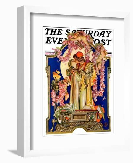 "Romeo and Juliet," Saturday Evening Post Cover, June 8, 1929-Joseph Christian Leyendecker-Framed Giclee Print