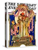 "Romeo and Juliet," Saturday Evening Post Cover, June 8, 1929-Joseph Christian Leyendecker-Stretched Canvas