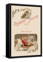 Romeo And Juliet; The Death Scene-Raphael Tuck & Sons-Framed Stretched Canvas