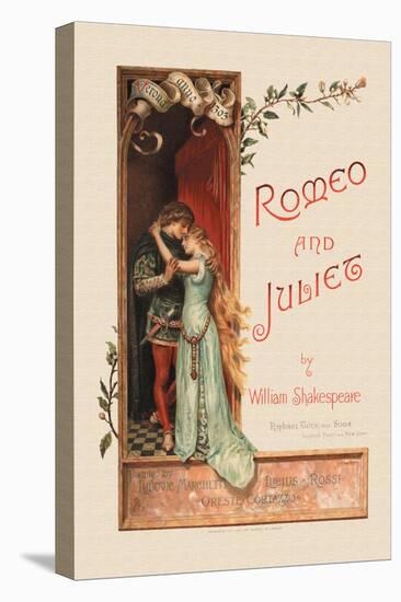 Romeo And Juliet; The Lovers-Raphael Tuck & Sons-Stretched Canvas