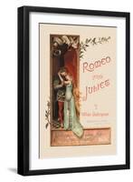 Romeo And Juliet; The Lovers-Raphael Tuck & Sons-Framed Art Print