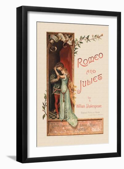 Romeo And Juliet; The Lovers-Raphael Tuck & Sons-Framed Art Print