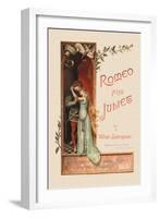 Romeo And Juliet; The Lovers-Raphael Tuck & Sons-Framed Art Print