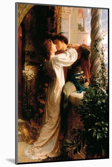 Romeo and Juliet-Frank Bernard Dicksee-Mounted Premium Giclee Print