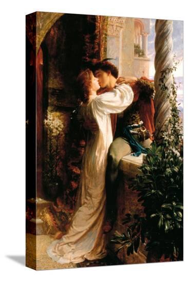 Romeo and Juliet-Frank Bernard Dicksee-Stretched Canvas