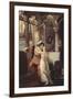 Romeo and Juliet-Francesco Hayez-Framed Art Print