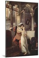 Romeo and Juliet-Francesco Hayez-Mounted Art Print